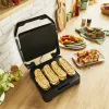 Kontaktgrill Tefal Inicio Adjust GC272D10 mit antihaftbeschichteten Platten und einstellbarer Temperatur