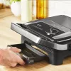 Kontaktgrill Tefal Inicio Adjust GC272D10 mit antihaftbeschichteten Platten und einstellbarer Temperatur