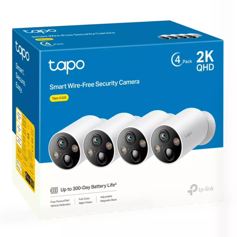 IP-Überwachungskamera TP-Link Tapo C425 2560 x 1440 Outdoor