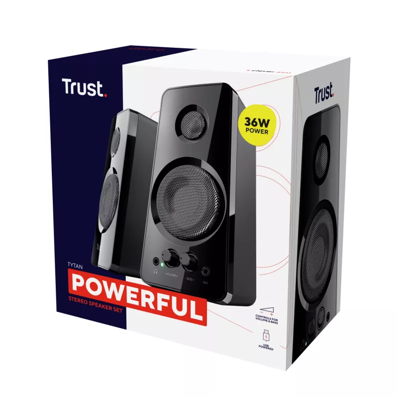 Trust Tytan Schwarz Kabelgebunden 18 W