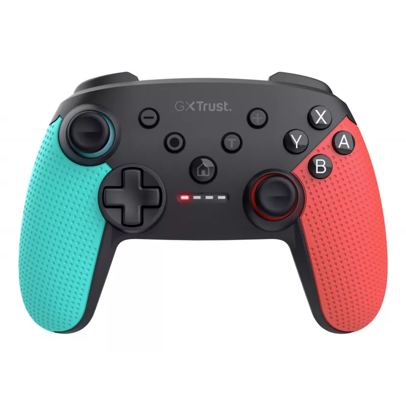 Trust GXT 1246B Muta Schwarz, Blau, Rot Bluetooth Gamepad Nintendo Switch, Nintendo Switch Lite