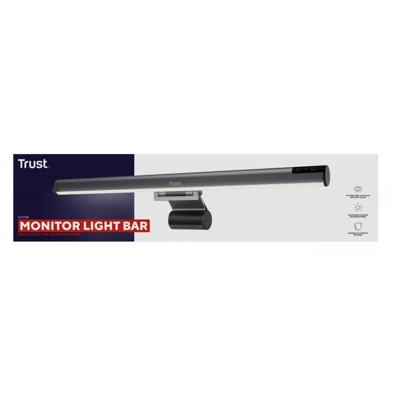 Tischleuchte Trust Shyne nicht austauschbare Glühlampe Schwarz USB-betrieben 70 mm Höhe