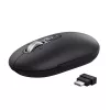 Maus TRUST Seron schlank Multi — beidhändige Büromaus, optisch 3200 DPI, RF Wireless + Bluetooth, 7 Tasten, schwarz
