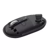 Maus TRUST Seron schlank Multi — beidhändige Büromaus, optisch 3200 DPI, RF Wireless + Bluetooth, 7 Tasten, schwarz