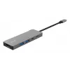 USB Type-C-Hub TRUST 26062 — HDMI + USB 3.2 Gen 1 Type-A & Type-C, Grau, 5 Anschlüsse