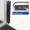 ACT Steckdosenleiste mit 6 Steckdosen und Überspannungsschutz, 6 AC-Ausgänge, Typ F, 230 V, 16 A, 1,5 mm², Typ F (Schuko)