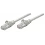 Intellinet Netzwerk-Patchkabel, Cat5e, 10 m, Grau, CCA, U/UTP, PVC, RJ45, vergoldete Kontakte, Knickschutztülle, angespritzter Stecker, lebenslange Garantie