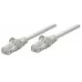Intellinet Netzwerk-Patchkabel, Cat5e, 20m, Grau, CCA, U/UTP, PVC, RJ45, vergoldete Kontakte, Knickschutz, angespritzter Steckerschutz, lebenslange Garantie