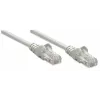 Intellinet Netzwerk-Patchkabel, Cat5e, 20m, Grau, CCA, U/UTP, PVC, RJ45, vergoldete Kontakte, Knickschutz, angespritzter Steckerschutz, lebenslange Garantie