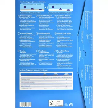 Fotopapier Avery Inkjet 2x20 Blatt A4 Hochglanz Weiß