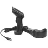 Manhattan Wireless Linear Handheld CCD Barcode Scanner, Bluetooth, 500 mm Scantiefe, bis zu 80 m effektive Reichweite (Sichtlinie), max. Umgebungslicht 100.000 Lux (Sonnenlicht), EU/US/UK/AU austauschbarer Stecker, Schwarz, Drei Jahre Garantie