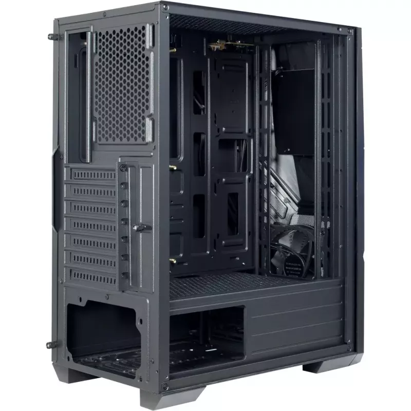 PC-Gehäuse Inter-Tech IT-3303 HORNET Tower Schwarz