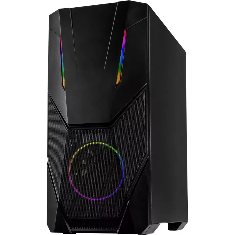 PC-Gehäuse Inter-Tech IT-3303 HORNET Tower Schwarz