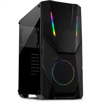 PC-Gehäuse Inter-Tech IT-3303 HORNET Tower Schwarz