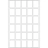 Mehrzweck-Etiketten HERMA 19 x 27 mm weiß Movables/wiederablösbar Papier matt 960 Stück