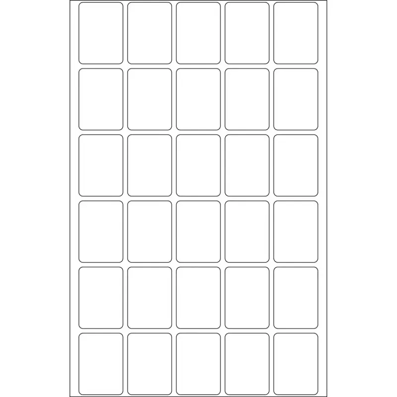 Mehrzweck-Etiketten HERMA 19 x 27 mm weiß Movables/wiederablösbar Papier matt 960 Stück