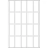 Mehrzwecketiketten HERMA 10609 19x40 mm weiß Movables ablösbar Papier 640 Stück