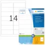 Adressetiketten Premium HERMA A4 99,1x38,1 mm 1400 Stück