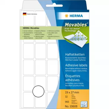Selbstklebeetiketten HERMA 10600