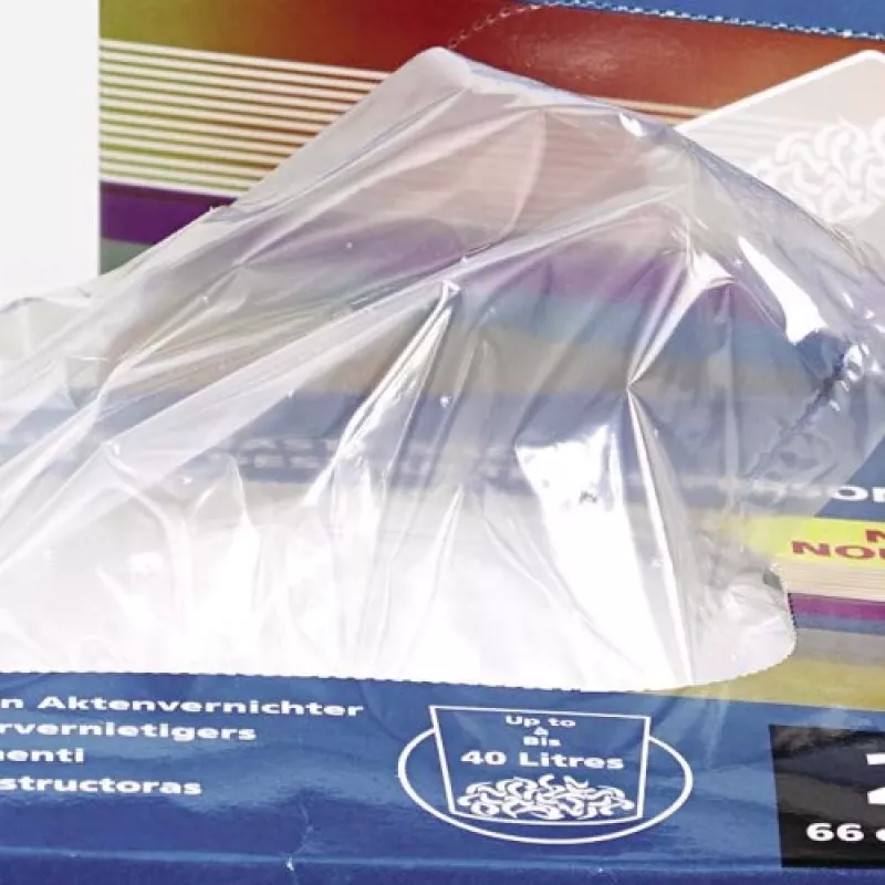 Rexel Kunststoff-Abfallsäcke für Breiteingang-Aktenvernichter 175L (Packung mit 100)
