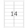 Adressetiketten Premium HERMA A4 99,1x38,1 mm 140 Stück