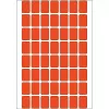 Mehrzweck-Etiketten HERMA 12x18 mm rot Papier matt Handbeschriftung