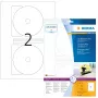 Selbstklebendes Druckeretikett HERMA CD-Etiketten Maxi A4 Ø 116 mm