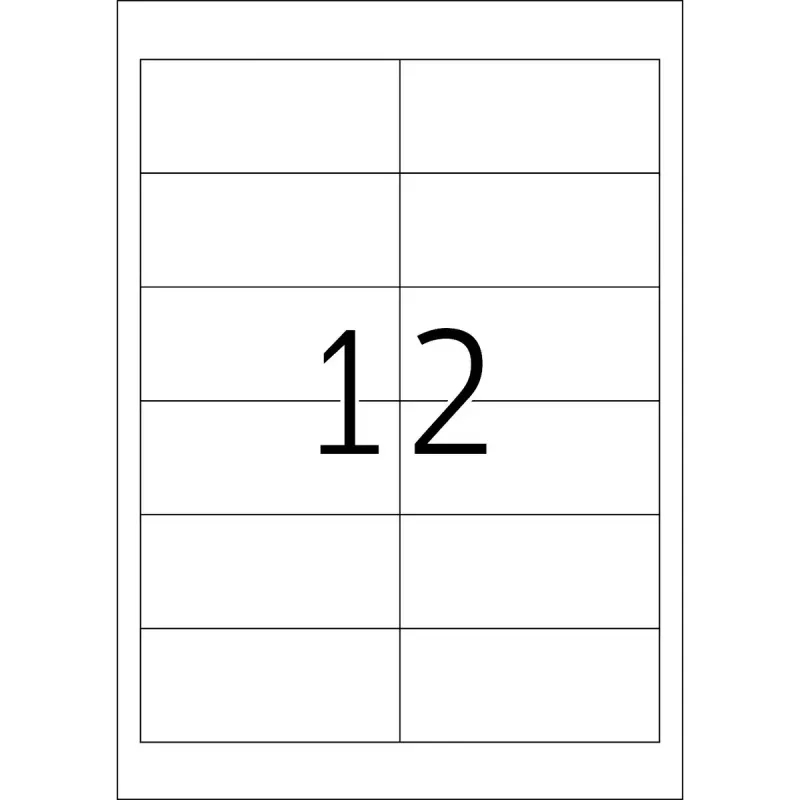 Selbstklebende Druckeretiketten HERMA Labels Premium A4 97x42,3 mm