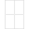 Mehrzweck-Etiketten HERMA 52x82 mm weiß Papier matt Handbeschriftung 128 Stück