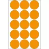 Mehrzweck-Etiketten HERMA 2274 leuchtend orange 32 mm rund 360 Stück