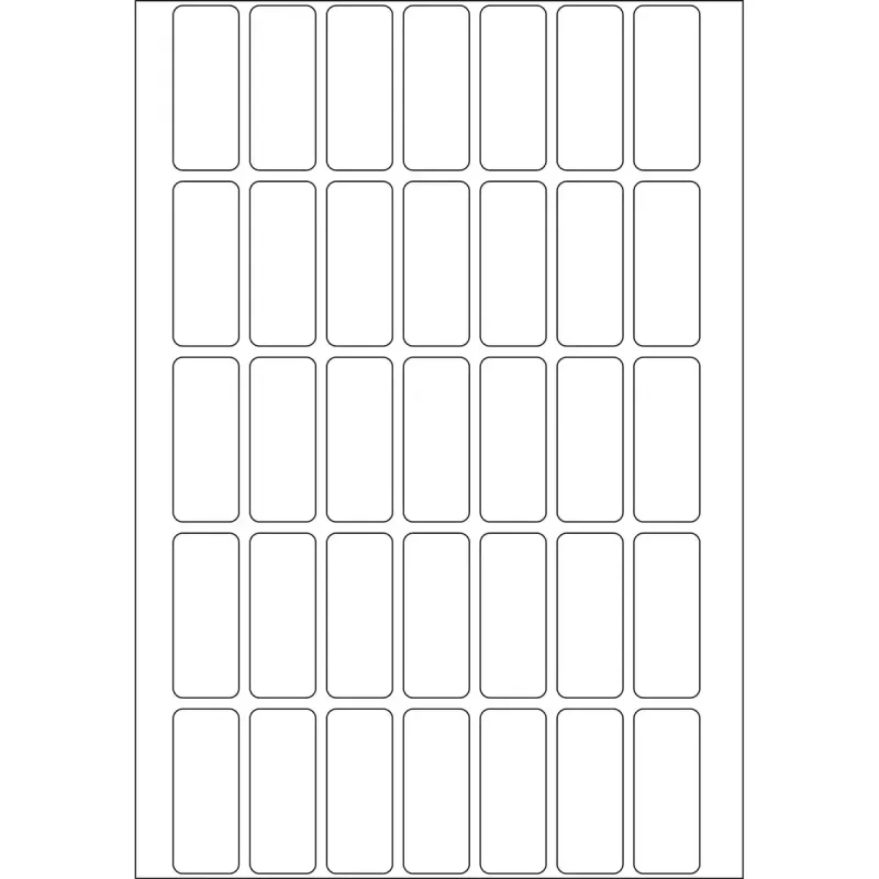 Mehrzweck-Etiketten HERMA 1120 Stück 12x30 mm weiß Papier matt