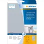 Etiketten selbstklebend HERMA Typenschildetiketten A4 105x148 mm silber extra stark haftend Folie matt 100 St.