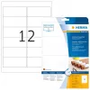 Selbstklebende Druckeretiketten HERMA Labels A4 Outdoor-Folie 99,1x42,3 mm