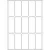 Mehrzweck-Etiketten HERMA 20x50 mm weiß Papier matt Handbeschriftung 480 Stk.