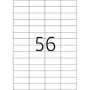 Ablösbare Etiketten HERMA A4 52,5x21,2 mm weiß 1400 Stück
