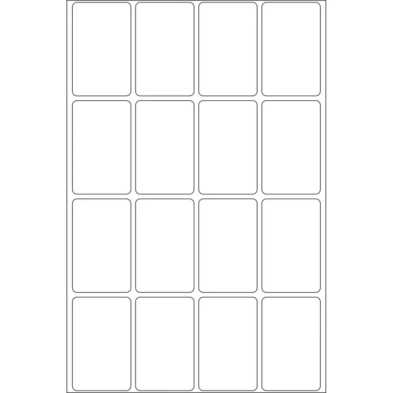 Mehrzweck-Etiketten HERMA 25x40 mm weiß Papier matt Handbeschriftung