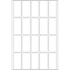 Mehrzwecketiketten HERMA 19x40 mm weißes Papier matt Handbeschriftung