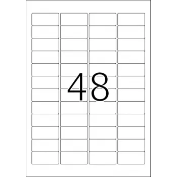 Selbstklebende Druckeretiketten HERMA Labels A4 45,7 x 21,2 mm