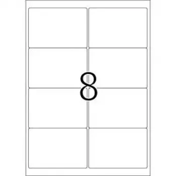 HERMA Neon-Etiketten A4 99,1 x 67,7 mm 160 Stück