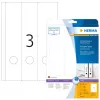 Selbstklebende Druckeretiketten HERMA Inkjet-Aktenetiketten A4 61x297 mm