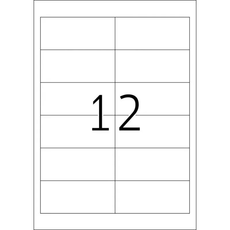 Selbstklebende Druckeretiketten HERMA Labels Premium A4 97x42,3 mm