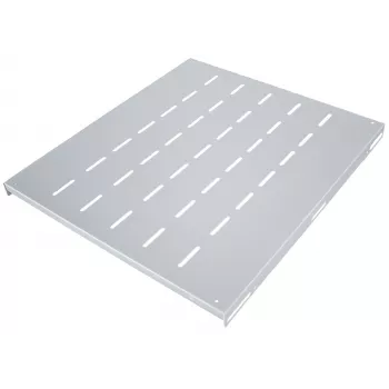Intellinet 19-Zoll-Festes Regal, 1HE, 345 mm Tiefe, max. 100 kg, Grau
