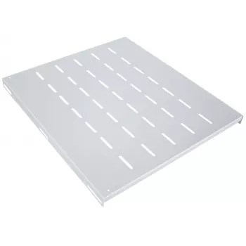 Intellinet 19-Zoll-Festes Regal, 1HE, 345 mm Tiefe, max. 100 kg, Grau