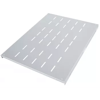 Intellinet 19-Zoll-Festmontage-Fachboden, 1HE, 800 mm Tiefe, hochbelastbar, max. 100 kg, Grau