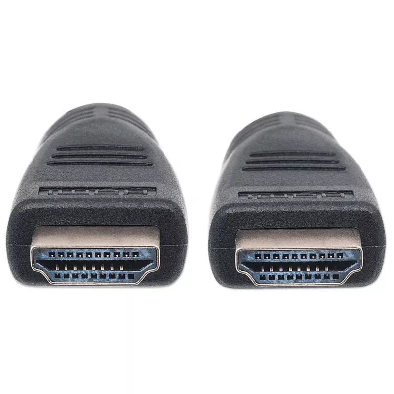 Manhattan HDMI 4K@60Hz Kabel mit Ethernet – CL3-zertifiziert, 8m, für In-Wall-Installation geeignet, für ALLE 4K- und 1080p/HD-Anwendungen – zum sofortigen Upgrade oder bereit für zukünftige Anforderungen, Stecker auf Stecker, Schwarz, Ultra HD 4K x 2K, lebenslange Garantie, Premium High Speed
