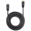 Manhattan HDMI 4K@60Hz Kabel mit Ethernet – CL3-zertifiziert, 8m, für In-Wall-Installation geeignet, für ALLE 4K- und 1080p/HD-Anwendungen – zum sofortigen Upgrade oder bereit für zukünftige Anforderungen, Stecker auf Stecker, Schwarz, Ultra HD 4K x 2K, lebenslange Garantie, Premium High Speed