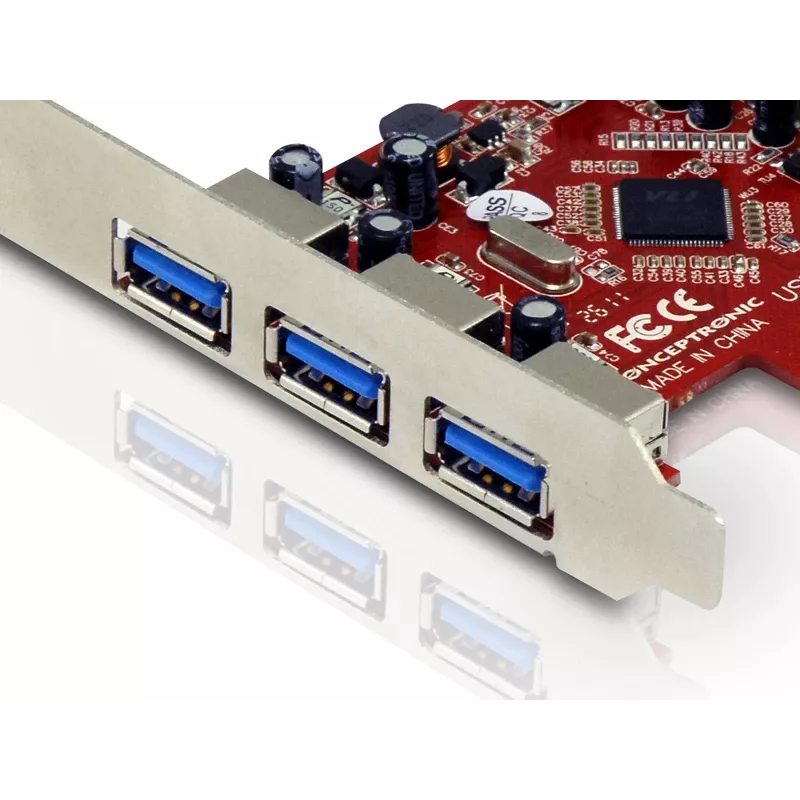 PCI Express-Karte Conceptronic C4USB3EXI 4-Port USB 3.0