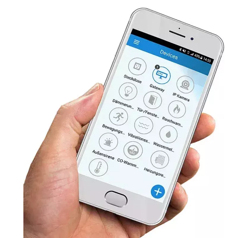 Sicherheitsalarmsystem Olympia ProHome 8700 Wi-Fi Weiß