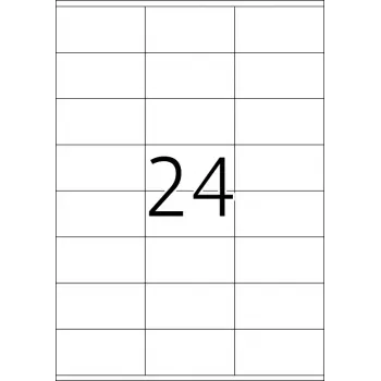 Selbstklebende Druckeretiketten HERMA Labels Premium A4 70x36 mm