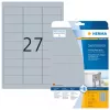 Typenschild-Etiketten HERMA A4 63,5x29,6 mm silber